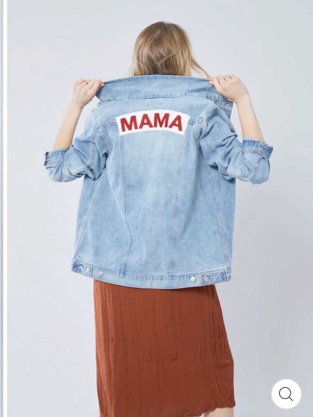Mama Denim Jacket by Ingrid and Isabel
